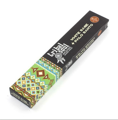 Cleanse, Ground & Elevate Your Spirit
Experience the deeply spiritual aroma of Tribal Soul Incense – White Sage & Palo Santo. This powerful blend brings together two of the most sacred plants used by Indigenous cultures for centuries to purify spaces, restore energy, and enhance meditation.
🌿 White Sage offers a strong, earthy, and herbaceous scent known for its ability to cleanse negativity and uplift spiritual energy.
🌳 Palo Santo, or “Holy Wood,” adds a soft, sweet, and citrusy undertone with