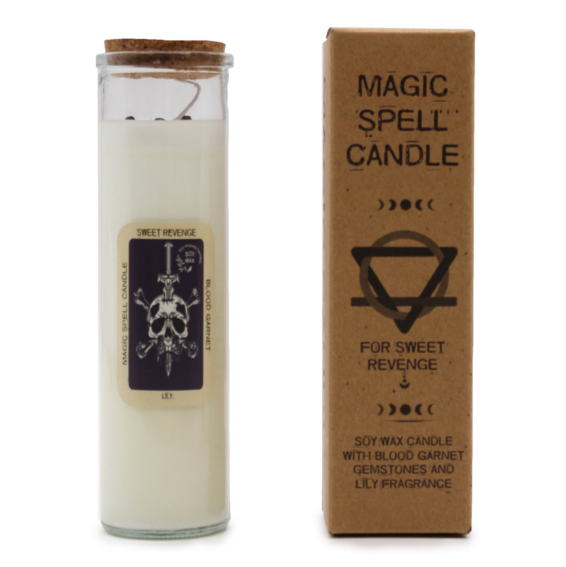 Magic Spell Candle | Sweet Revenge
What is your Magic Spell Candle - Protection for? - To create a shield of divine protection, ward off negative energies, and create a safe and harmonious space.