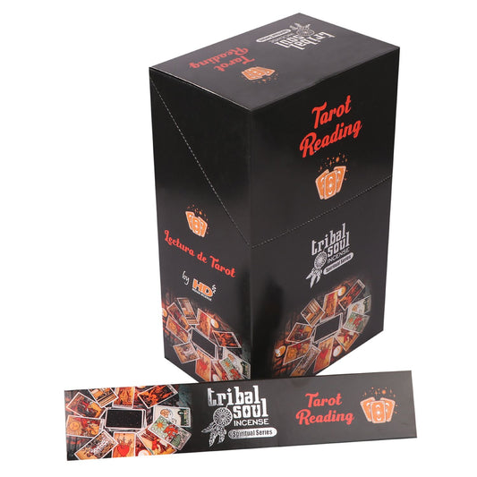 Cleanse your space with Tribal Soul Incense & ceramic holder—ideal for tarot, rituals, and spiritual energy work. Connect deeper with each reading.