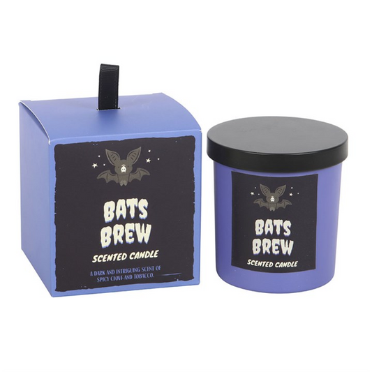 Summon a veil of mystery with the Bat’s Brew Clove and Tobacco Candle. Hand-poured with intention, this bewitching blend of earthy tobacco and spicy clove fills your space with a rich, warming aroma that lingers like a midnight incantation. Perfect for creating a cosy atmosphere in your sacred den, enhancing meditations, or adding a touch of gothic elegance to Halloween and Samhain gatherings. With an approximate 18-hour burn time, this candle is a spellbinding companion for dark rituals, shadow work, or si