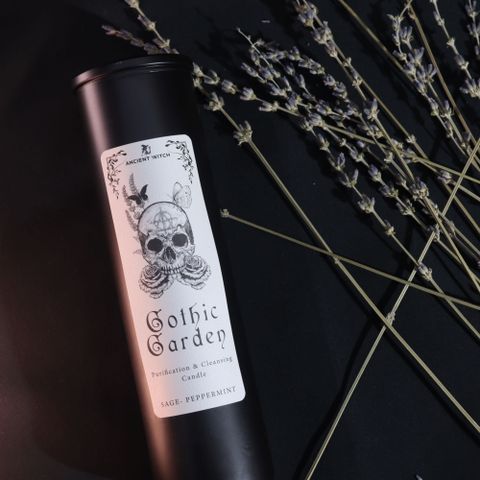 Ancient Witch Gothic Garden Candle – Cleansing & Purification