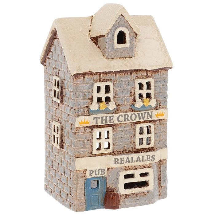Shudehill Village Pottery – Crown Pub Tealight Holder