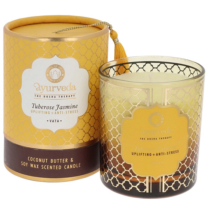 Meta Description (160 characters max)
Experience calming jasmine aroma with Organic Goodness Song of India Ayurveda Candle. Hand-poured, organic, perfect for meditation & relaxation.