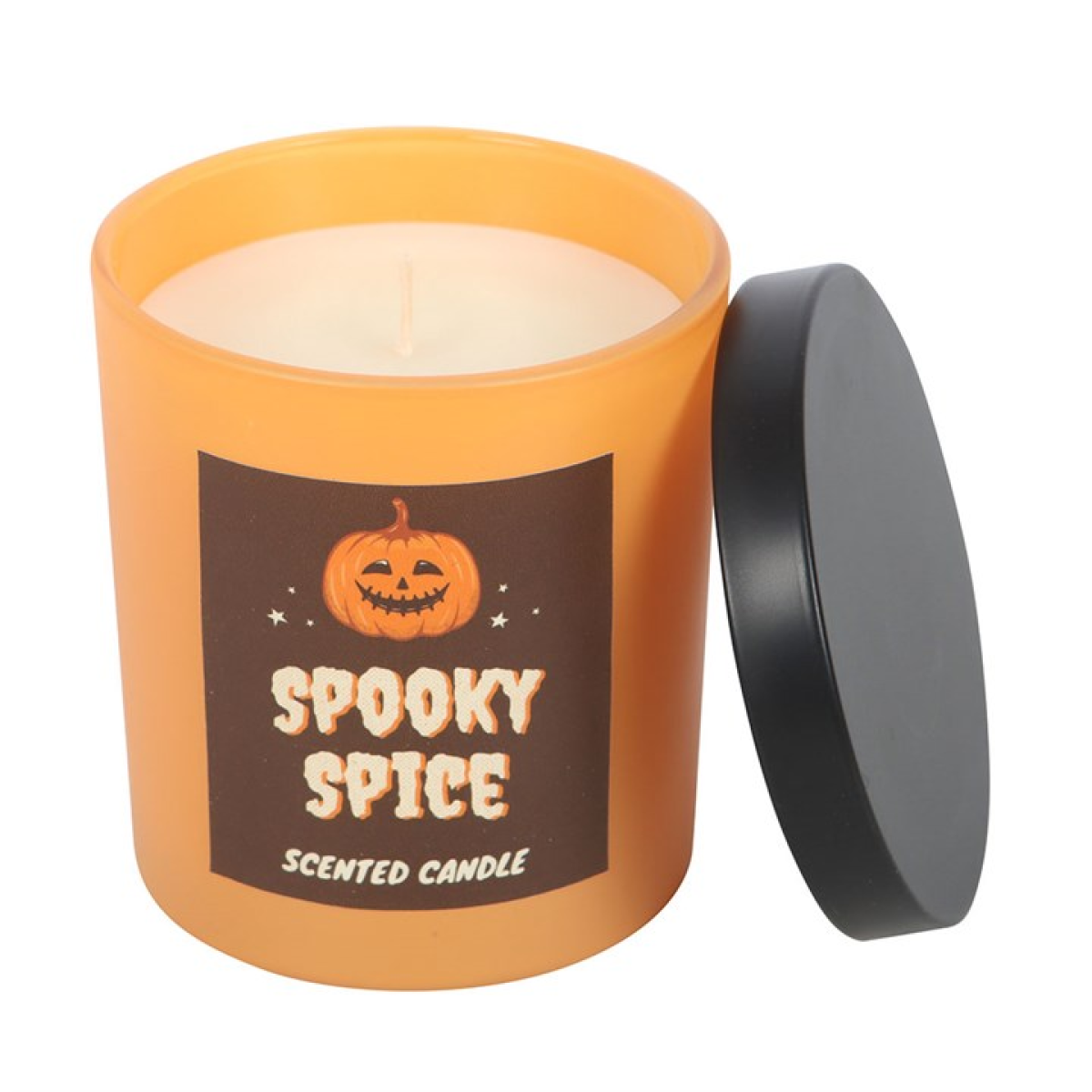 Spooky Spice Cinnamon Candle – Warm Autumn Halloween Candle