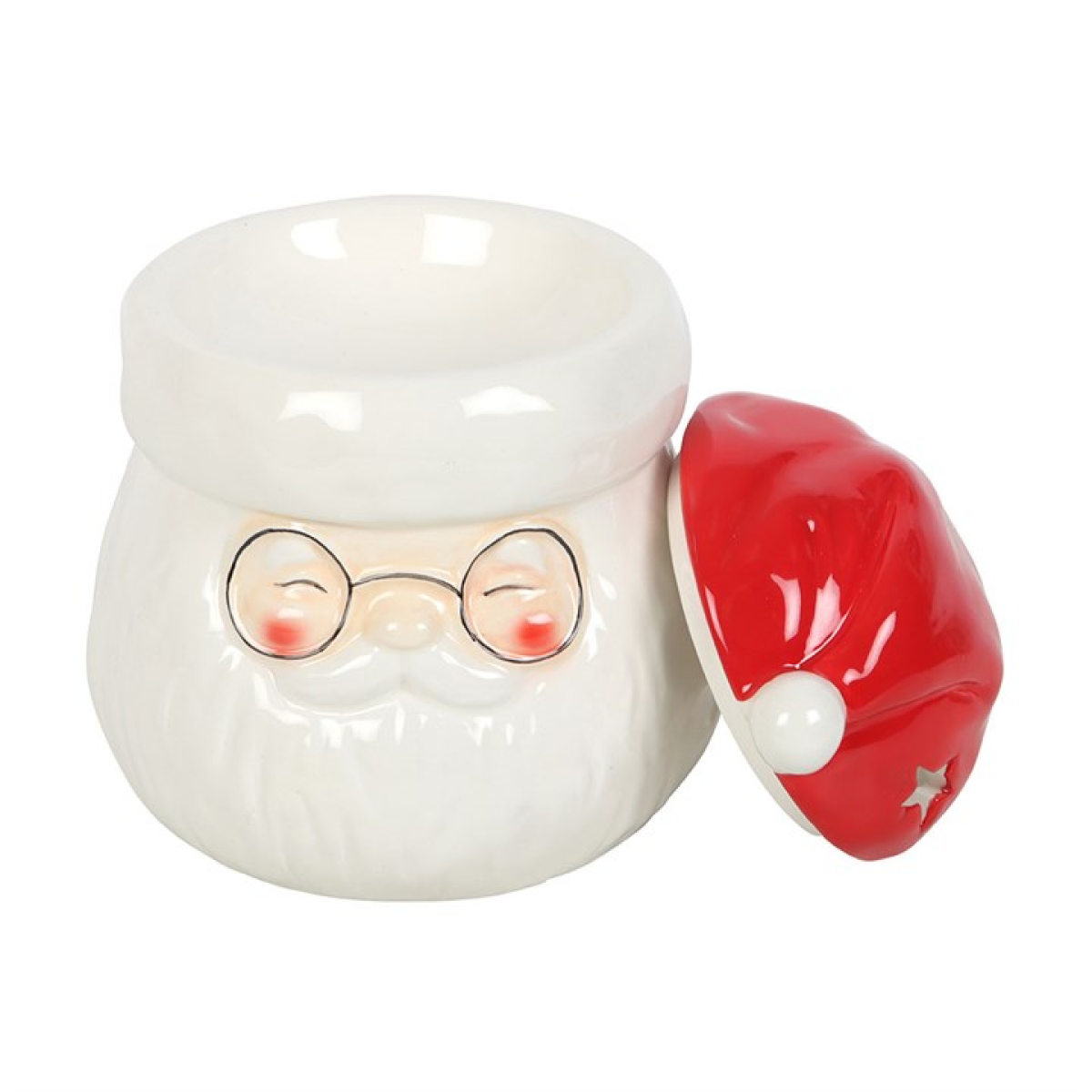 Santa Claus Shaped Oil Burner and Wax Warmer – Festive Fragrance Magic