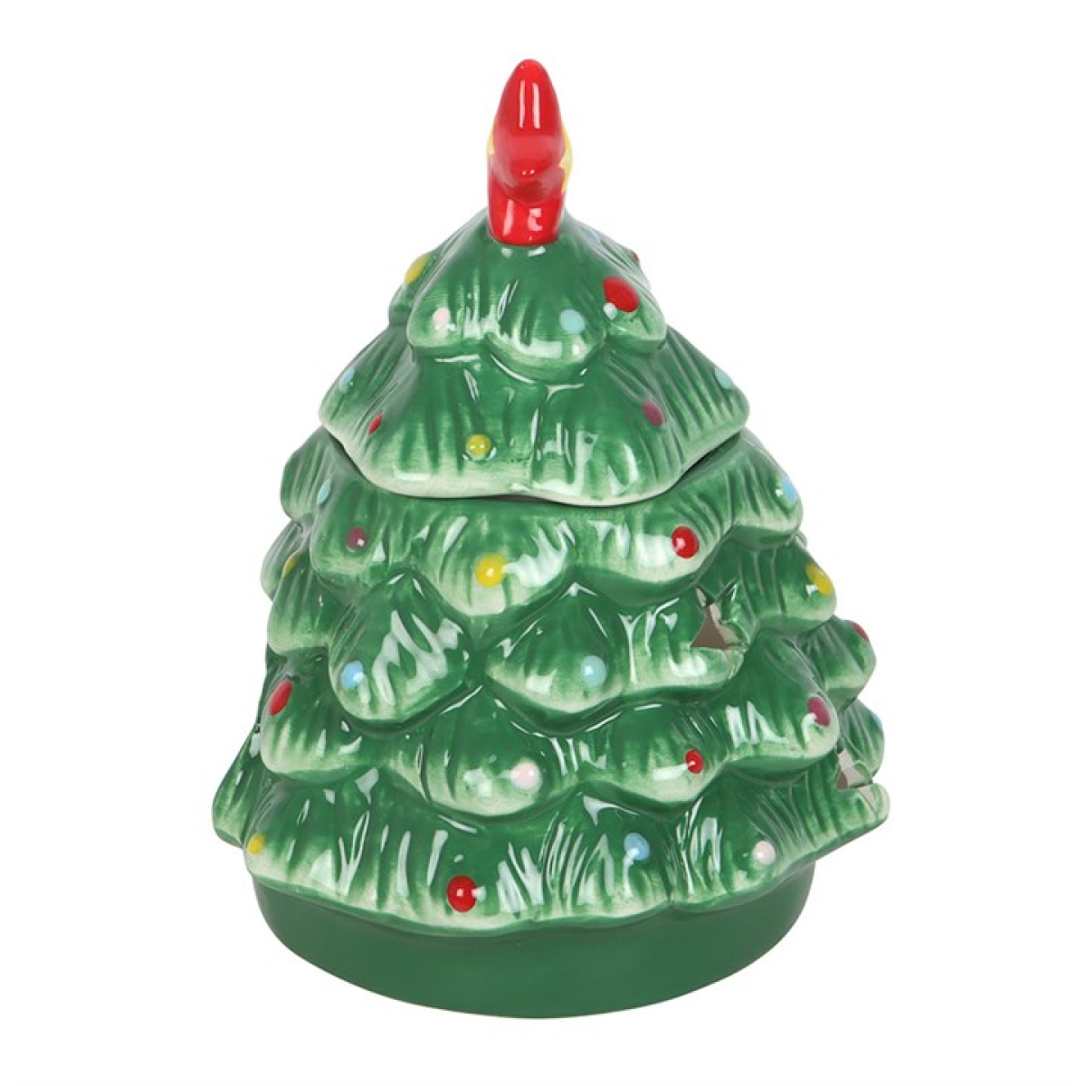 Nostalgic Christmas Tree Oil Burner and Wax Warmer – Classic Yuletide Magic