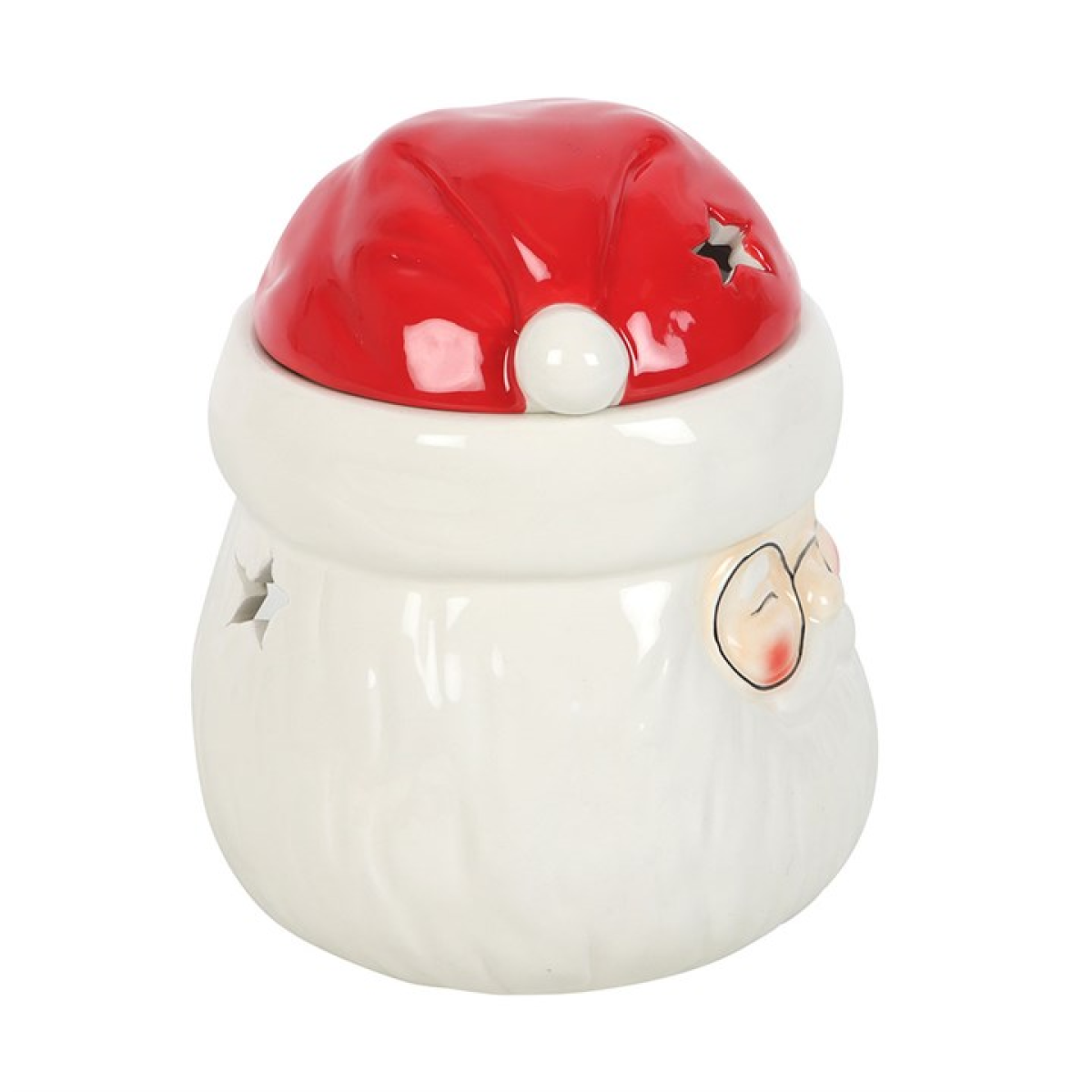 Santa Claus Shaped Oil Burner and Wax Warmer – Festive Fragrance Magic