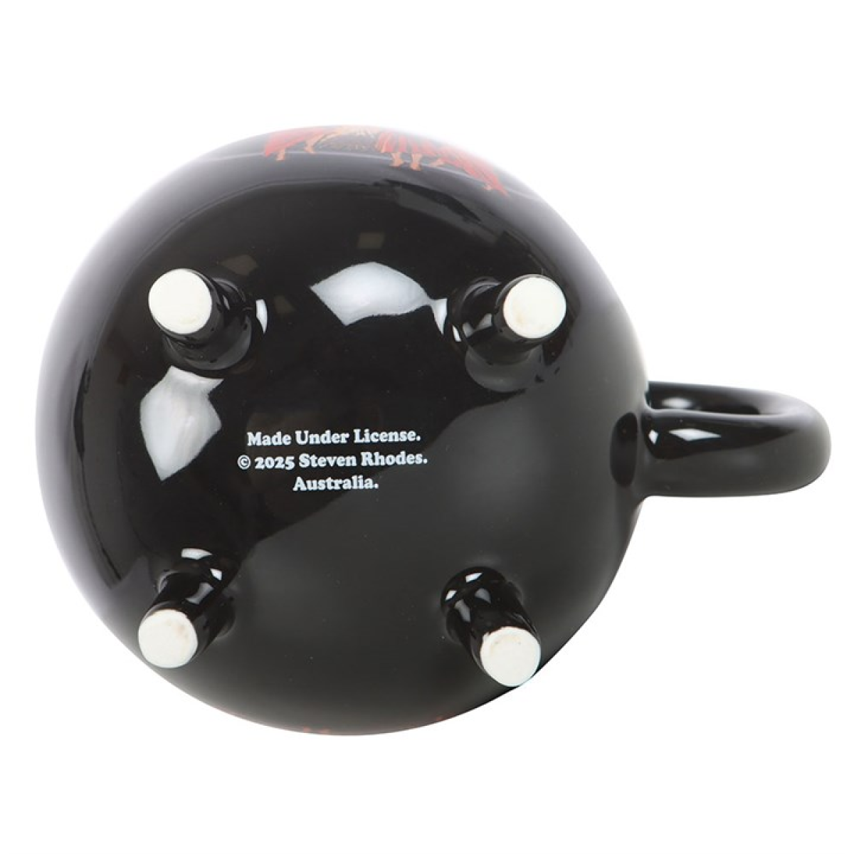 Witches’ Brew Cauldron Mug by Steven Rhodes – Dark Humour Coffee Cup