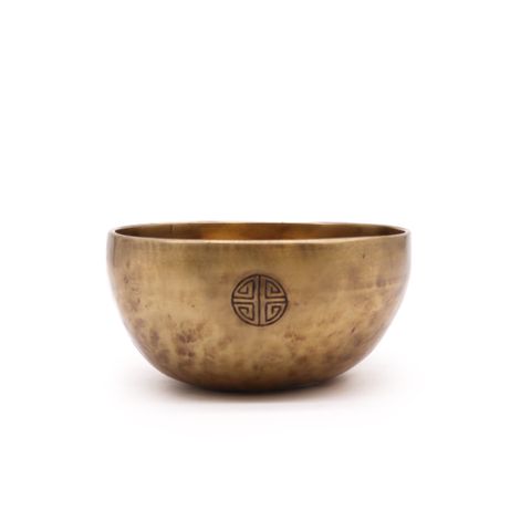 Step into a realm of tranquil healing with our Small Nepalese Moon Singing Bowl, a sacred treasure handcrafted in the heart of the Himalayas. This mystical bowl, forged from a single metal alloy, resonates with deep, soothing tones that gently dissolve stress and invite profound meditation. At 13cm in diameter and weighing approximately 550g, it is the perfect companion for sound healing practices, yoga rituals, or as a sacred altar piece imbued with ancient spiritual energy. Let its gentle vibrations guide