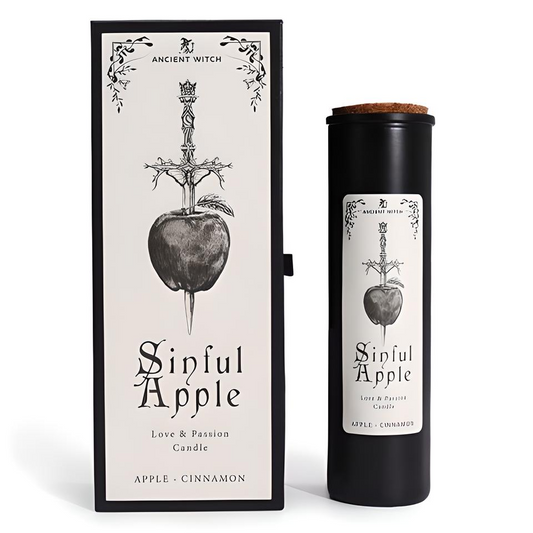 Ancient Witch Sinful Apple Candle – Love Ritual Magic