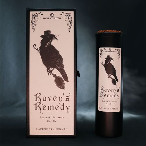 Ancient Witch Raven’s Remedy Candle – Peace & Harmony