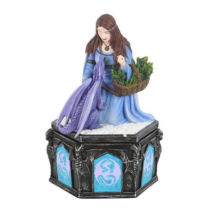 Anne Stokes Solstice Gathering Fairy Statue Box – Fantasy Decor
Official Anne Stokes Solstice Gathering box. Winter fairy & dragon statue design—perfect for fantasy lovers. Magical storage for your treasures.