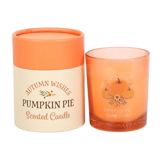 Embrace the enchanting aroma of spiced pumpkin pie, casting a warm glow over your autumn nights. This candle, nestled in a glass holder adorned with a pumpkin motif and housed in a matching cylinder box, is a magical gift to honour the season’s mysteries. With a burn time of 28 hours, let its spell linger—but beware, never leave the flame unattended or burn beyond four hours at once.