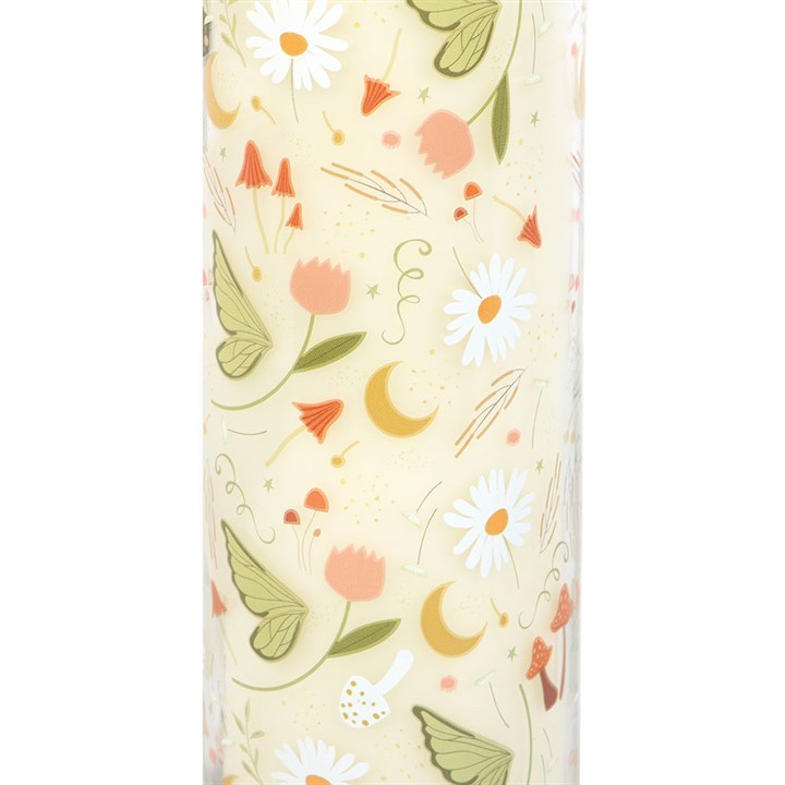 Fairy Folklore Moss & Sandalwood Tube Candle | Enchanted Altar Candle