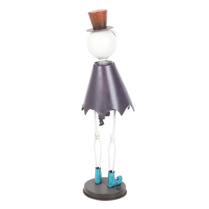 Metal Skeleton Ornament with Top Hat – The Witches Garden