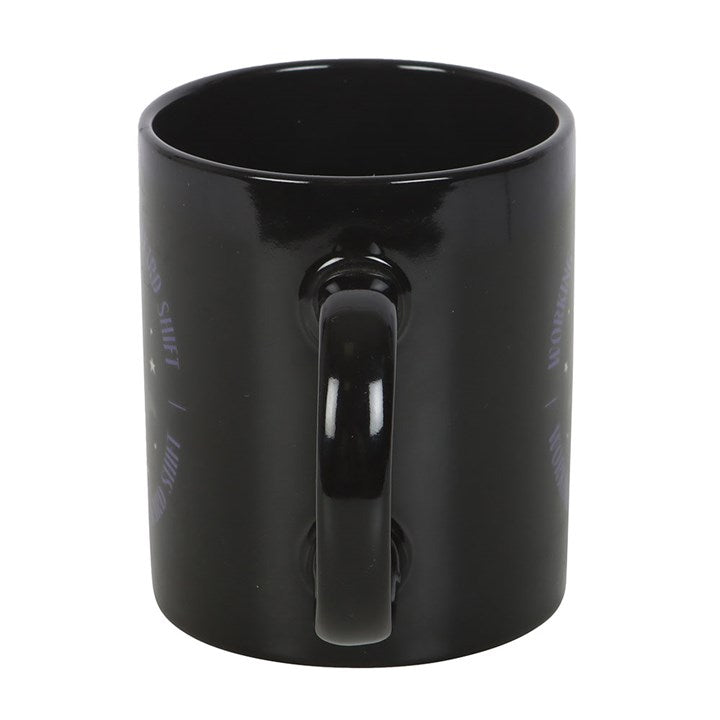 Graveyard Shift Bat Mug – Spooky Gothic Night Owl Drinkware