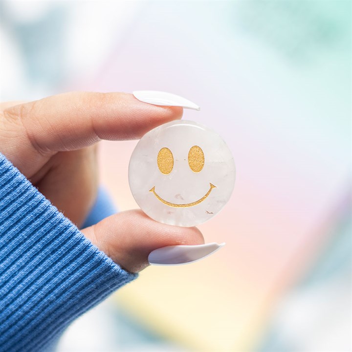 This smiling rose quartz crystal is happiness in a box and serves as the perfect reminder for anyone who needs to be a little kinder to themselves and appreciate their worth and wellbeing. Whether it's a little gift for others or a gift to self, it's sure to be an appreciated token through the inevitable ups and downs of life