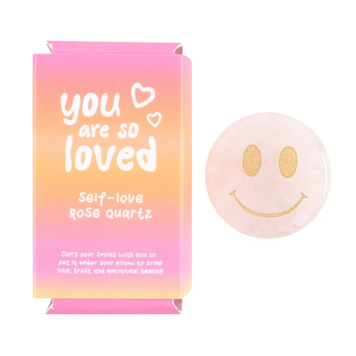 This smiling rose quartz crystal is happiness in a box and serves as the perfect reminder for anyone who needs to be a little kinder to themselves and appreciate their worth and wellbeing. Whether it's a little gift for others or a gift to self, it's sure to be an appreciated token through the inevitable ups and downs of life