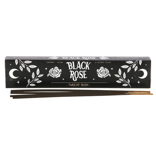 Black Rose Incense – Twilight Blush Scent (15 Sticks)
