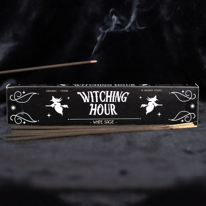 Witching Hour Frankincense Incense Sticks | Vegan & Organic - 15 Pack
Experience mystical calm with Witching Hour Frankincense incense sticks. Hand-rolled, vegan, and organic. 15 per pack. Perfect for rituals and meditation.