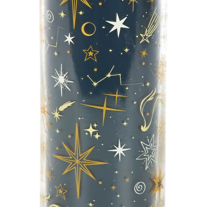 Starry Night Cinnamon & Blackberry Tube Candle | Mystical Altar Candle