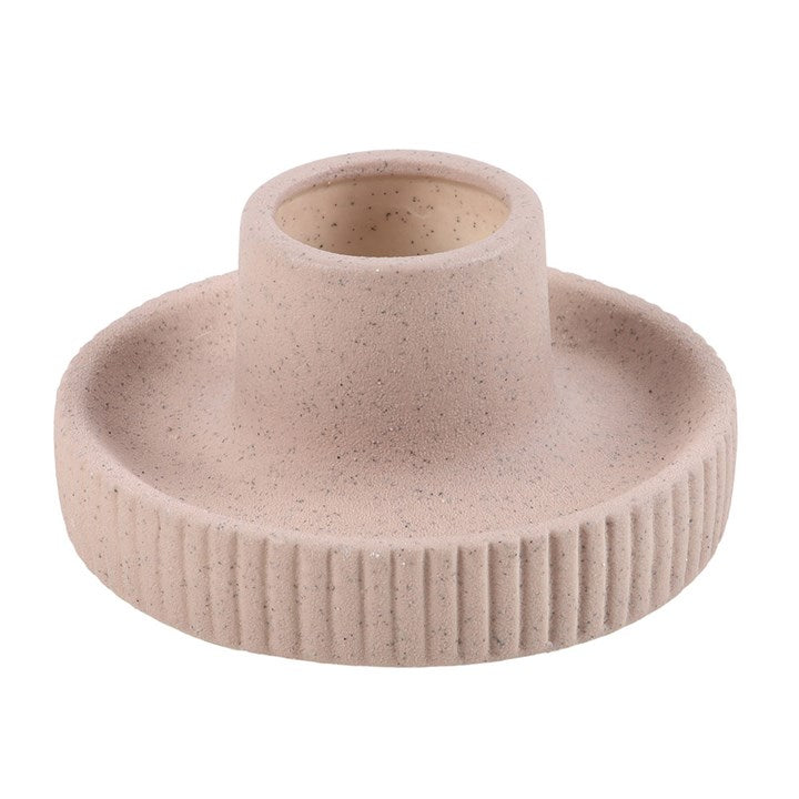 This greige ribbed ceramic smudge bowl is perfect for holding sage or incense. Its ribbed texture adds a contemporary yet timeless touch to any space. Providing a sense of calm and balance, this smudge bowl can be used to enhance spiritual rituals or used as a decorative accent.