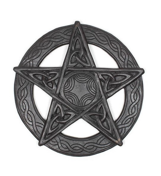 The pentacle itself is a pentagram enclosed within a circle, a powerful symbol used in many spiritual traditions. The pentagram represents the five elements—earth, air, fire, water, and spirit—while the outer circle is believed to bring these elements into harmony or bind them together. In spiritual practices, the pentacle can be used to invoke energies or protect against negative forces.