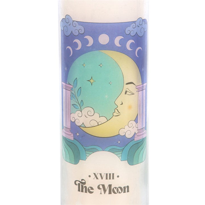 The Moon Violet Tube Candle – Tarot Ritual Candle for Dreams & Intuition