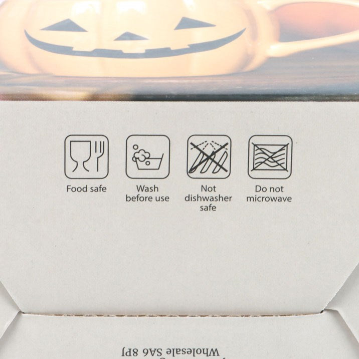Jack-o'-Lantern Pumpkin Shaped Mug – Halloween Witchcraft Drinkware