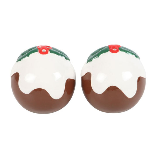 Bring a touch of seasonal cheer to your table with these Christmas Pudding Salt and Pepper Shakers from The Witches’ Garden. Infused with the spirit of Yule and the warmth of shared feasts, this delightful ceramic pair transforms every meal into a festive ritual.
Each shaker is crafted in the shape of a traditional Christmas pudding, rich with detail and charm. Whether you’re summoning loved ones for a grand Christmas feast or simply seasoning a cozy winter supper, these merry little puddings will sprinkle
