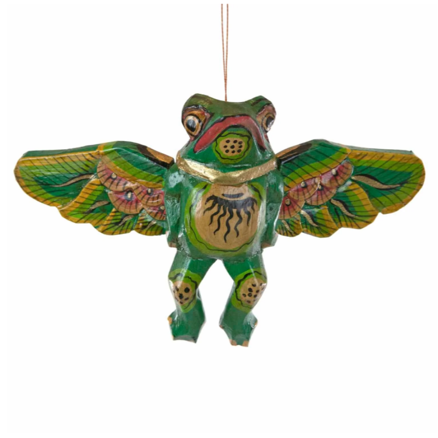 Flying Frog Spirit Guardian – Balinese Hanging for Blessings
Invite luck and protection with a Flying Frog Spirit Guardian. Balinese mobile symbolises rain, fertility, and prosperity. A sacred charm for your space.