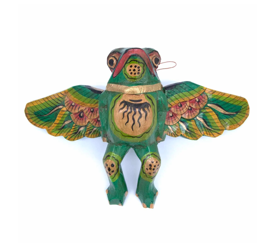 Flying Frog Spirit Guardian – Balinese Hanging for Blessings
Invite luck and protection with a Flying Frog Spirit Guardian. Balinese mobile symbolises rain, fertility, and prosperity. A sacred charm for your space.