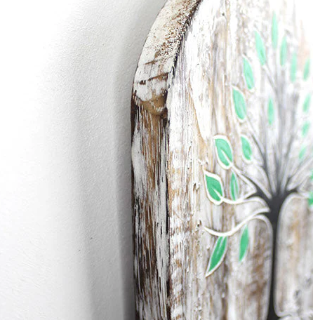 Woven through time and tale, the Tree of Life stands tall—its roots deep in the earth, its branches touching the stars. 🌳✨
Hand-carved by the skilled hands of Balinese artisans, this chunky wooden plaque is no ordinary decor—it is a sacred relic of ancient wisdom. Etched and painted with care, each piece tells a story whispered through generations.
In Norse lore, she is Yggdrasil, the great tree connecting all realms. In Christian myth, she is the heart of Eden. To witches, druids, and seekers of old, th