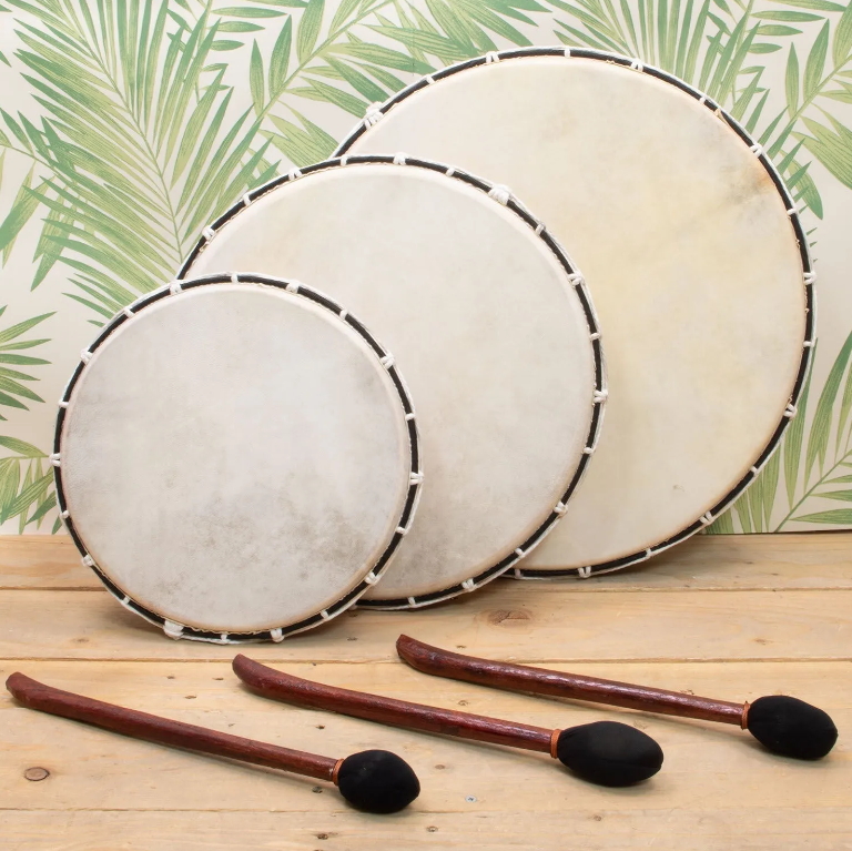 Extra Large Shamanic Drum – 45cm Frame Drum for Deep Ritual