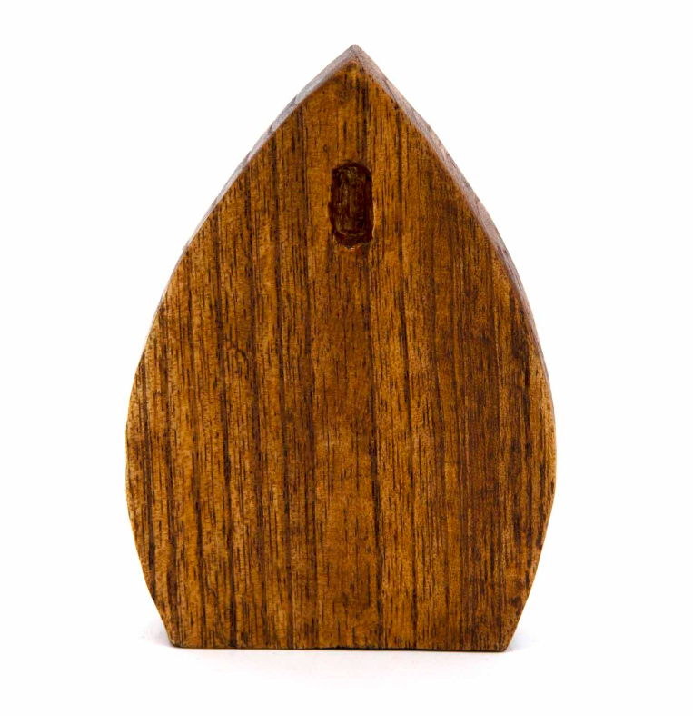 Fairy Door Woodcarving – Handmade Bali Portal to the Fae Realm (10x7x2cm)
