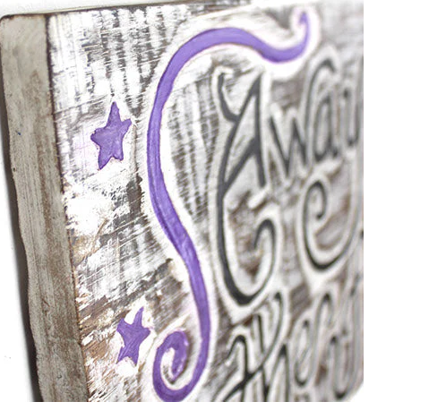 Away with the Fairies Plaque – Whimsical Wall Art for Dreamers & Fae Folk