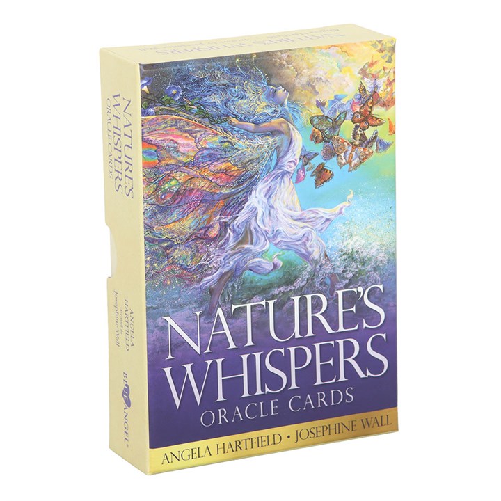 Nature constantly invites us to lose ourselves in her embrace—the songs of birds, the gentle murmur of streams, the sweet scent of blossoms, and the soft rustling of leaves in the breeze. This enchanting deck, adorned with Josephine Wall’s magical artwork, calls you to explore a realm of deep beauty and ancient wisdom. Rekindle your bond with Mother Earth’s spirit and discover the healing, guidance, and serenity she offers when you pause to truly listen. Includes 50 cards and a 72-page guidebook..
