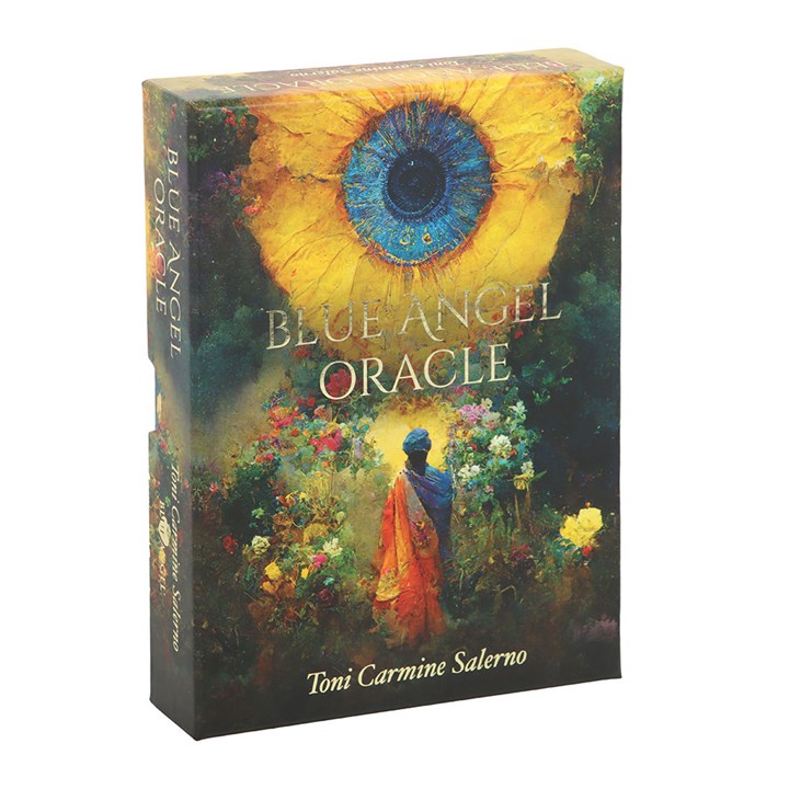 Archangel Michael stands by your side as a devoted guardian and guide. Travel alongside his radiant energy to uncover luminous paths and discover the sacred sanctuary within your heart that links you to timeless wisdom. This enchanting oracle reveals truth through the gentle power and compassion of the Blue Angel. Its mystical images and messages, both otherworldly and intimate, inspire a deep connection with the vast, mysterious creative force of the Universe. Set includes 45 cards and a guidebook.