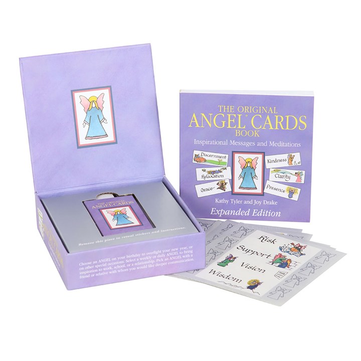 Discover the magic of the expanded 72-card edition of the beloved Angel Cards, an international favorite with over 1.3 million copies sold across six languages. This new edition deepens your spiritual journey with 20 fresh cards, bonus stickers, and a 156-page guide filled with meditations and journal prompts. These celestial allies inspire fresh insights, awaken creativity, and nurture compassion, each card revealing a unique angelic trait to enhance your intuition and connection to the divine. Crafted by
