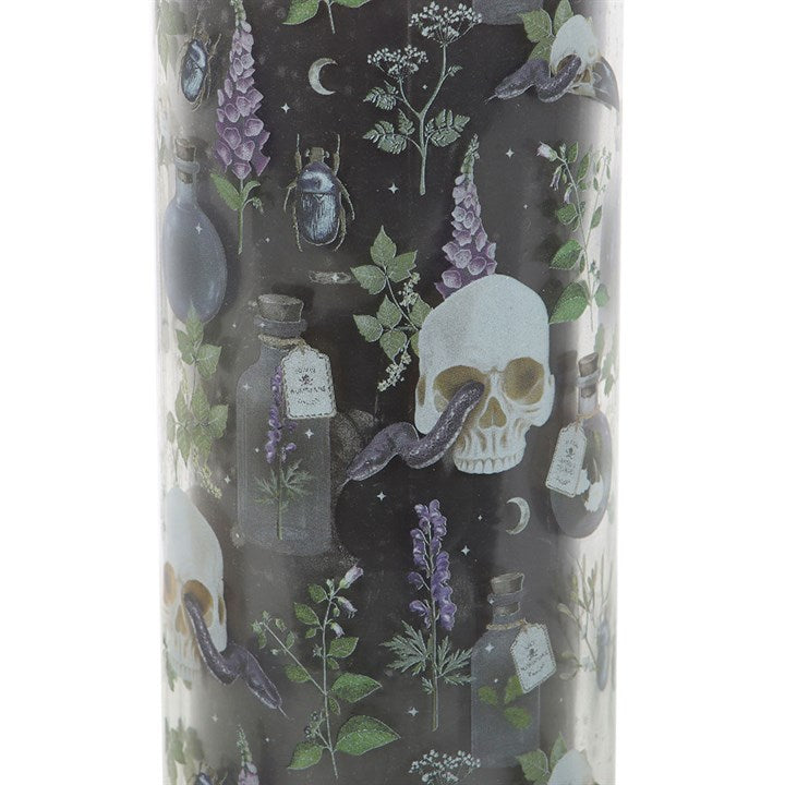 Poisonous Plants Deadly Nightshade Tube Candle | Dark Witchcraft Candle