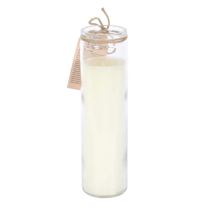Vintage Tarot Rose Tube Candle | Mystical Tarot-Inspired Rose Candle