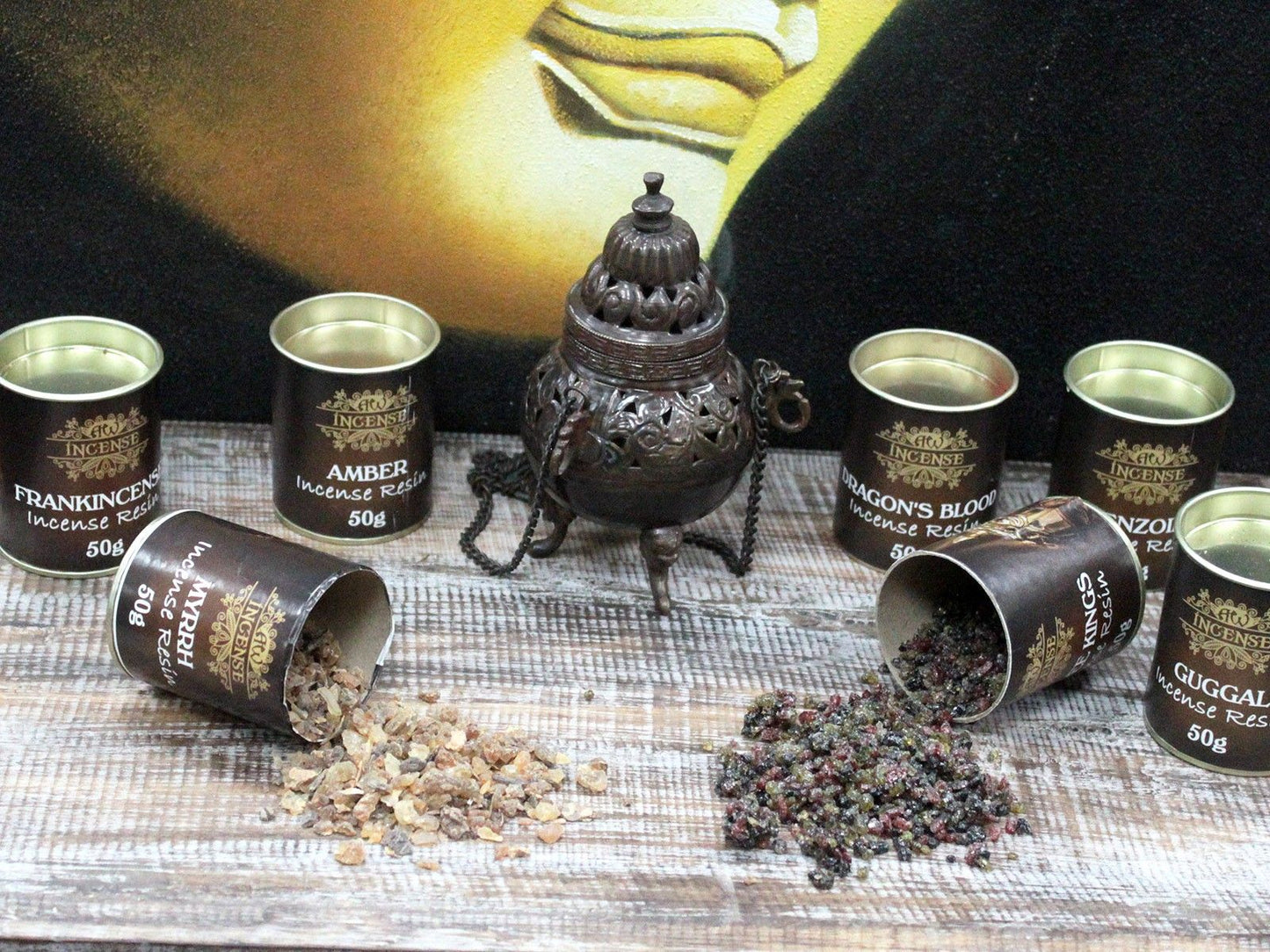 Amber Resin Incense – Sacred Smoke for Meditation, Healing & Rituals
