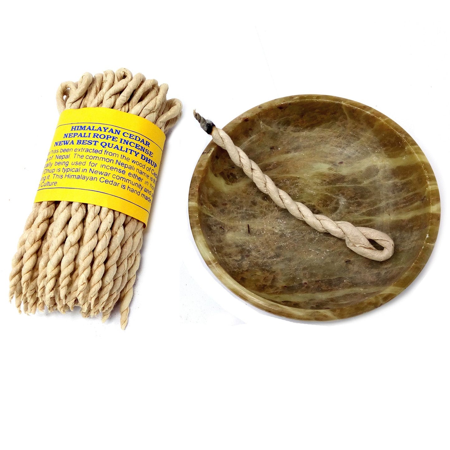 Himalayan Cedar Rope Incense – Sacred Newa Dhup Aroma