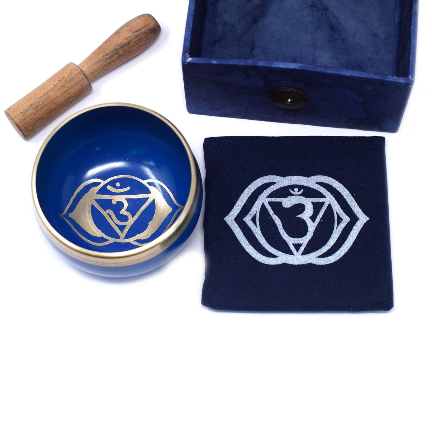 Third Eye Chakra Singing Bowl | Indigo Intuition Meditation Tool