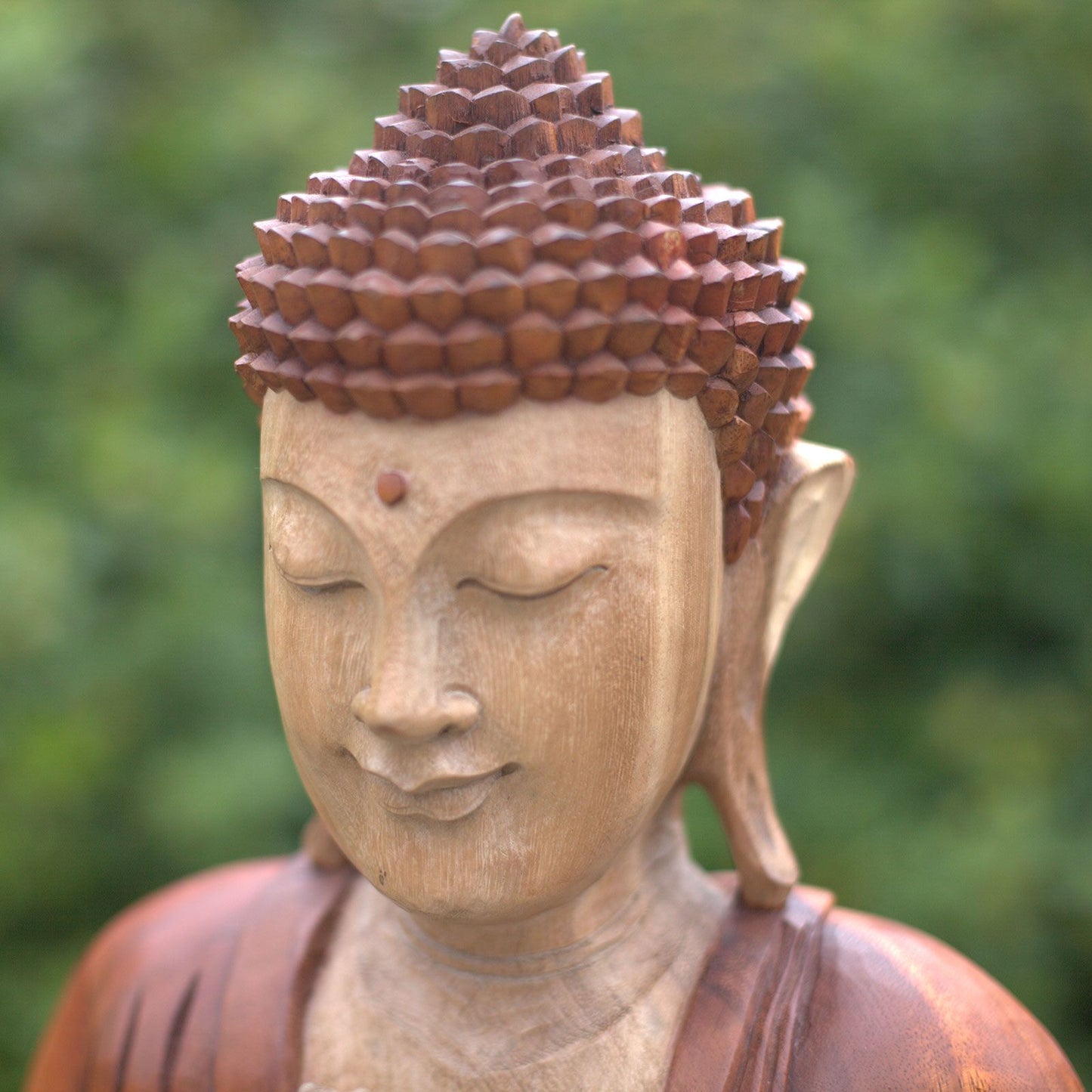 Hand Carved Buddha Statue – 30cm Teaching Transmission