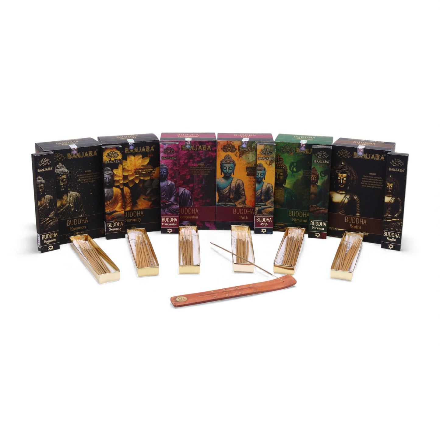 Banjara Buddha Bodhi Incense – Awakening Herbal Sticks for Insight & Stillness