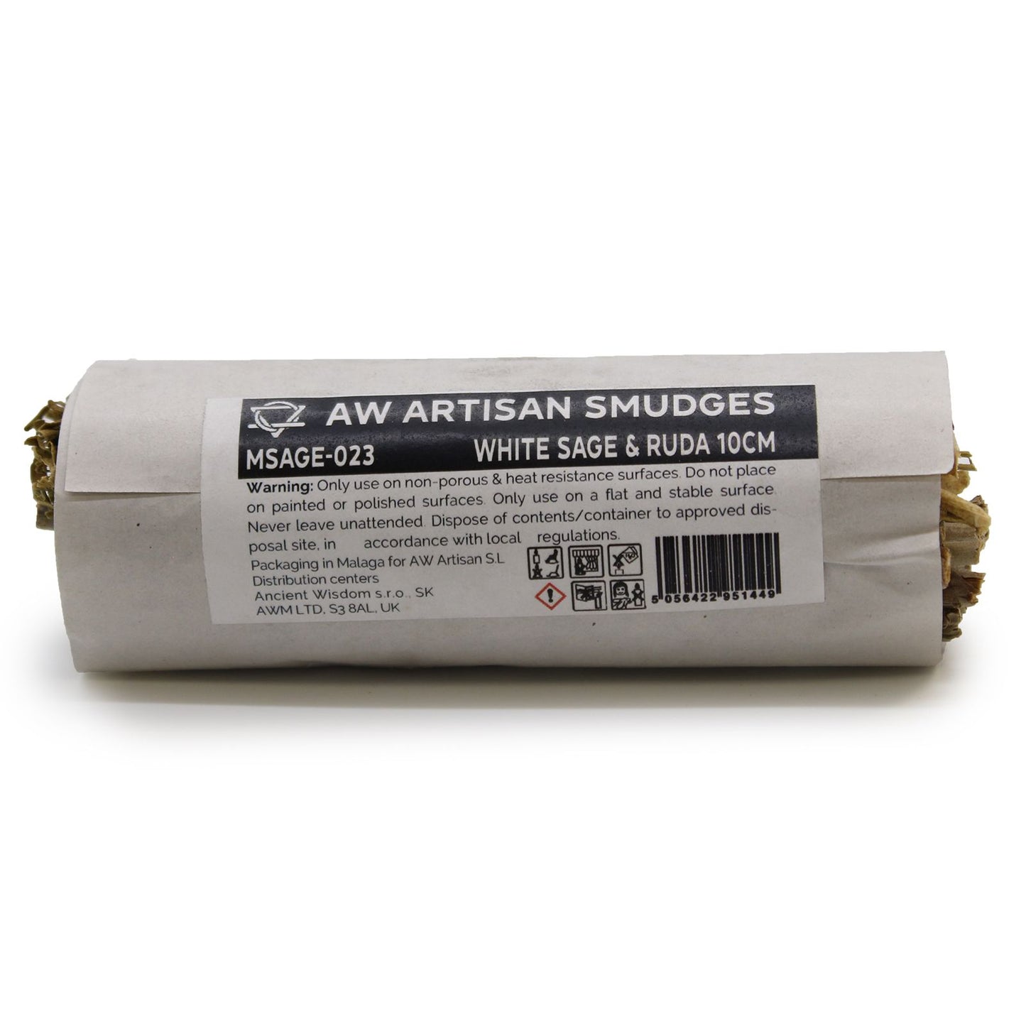 Smudge Stick – White Sage & Ruda 10cm – Protection & Purification