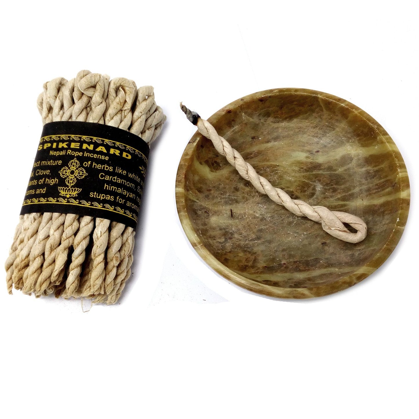 Spikenard Rope Incense – Himalayan Herbal Sacred Blend