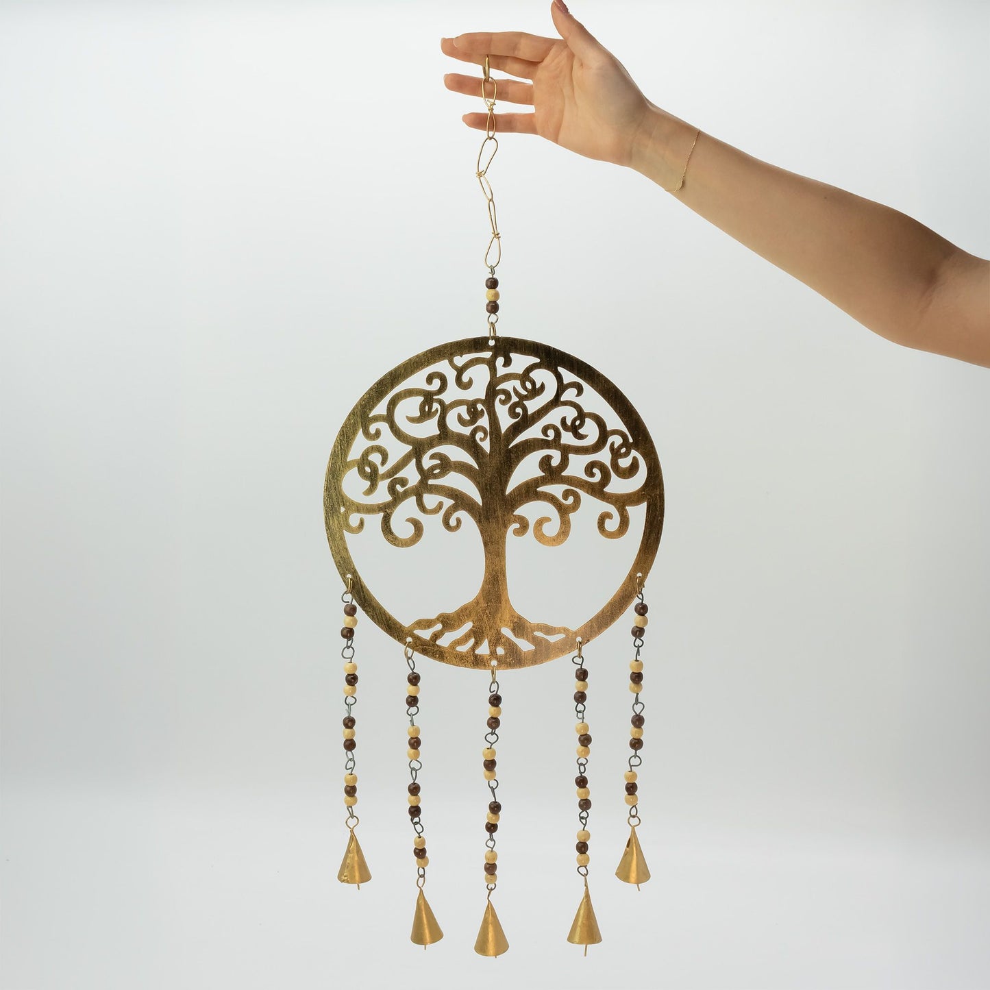 Indian Chimes - Lrg Tree of Life Bell Chimes