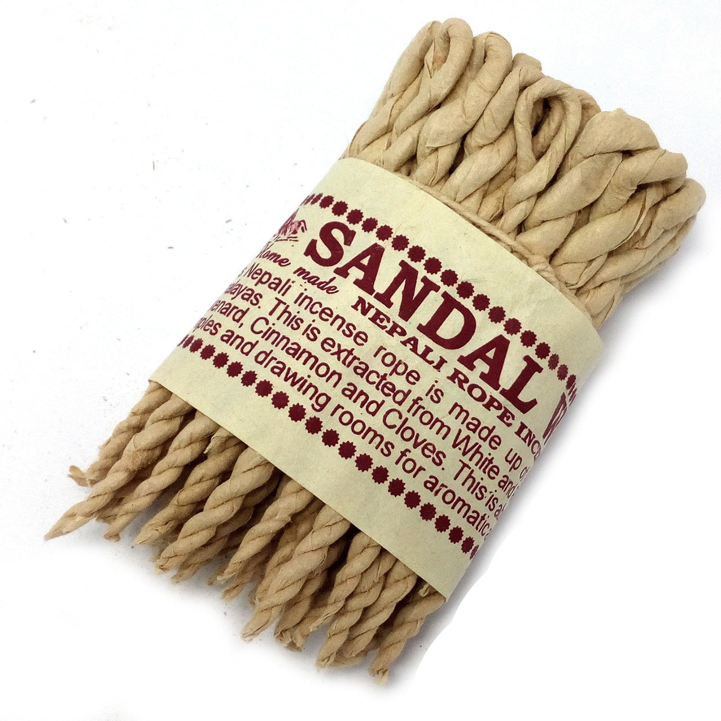 Pure Herbs Sandalwood & Spice rope incense offers a warm, soothing fragrance that combines the creamy, calming notes of sandalwood with the subtle, aromatic hints of traditional spices. Revered for its sacred and meditative qualities, this incense enhances spiritual rituals, meditation, and mindfulness practices. Each hand-rolled rope burns for approximately 15 minutes, filling your space with a serene, grounding, and aromatic atmosphere.
Length: approx. 11 cm
Weight: approx. 11 g
Burning Time: 15 minute
